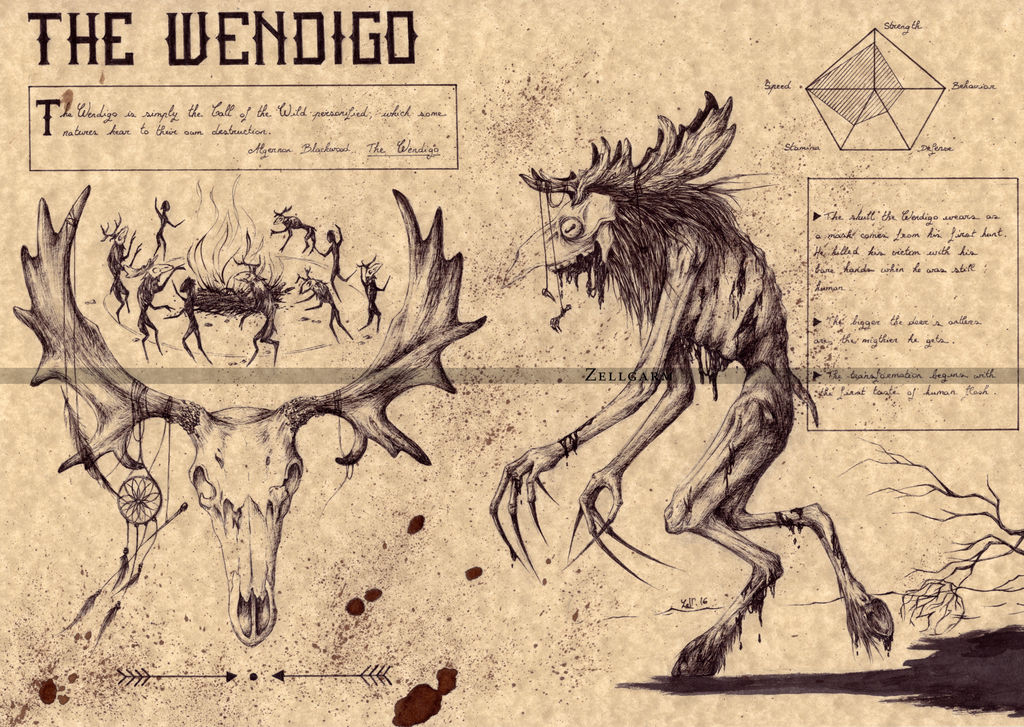 The Haunting Tale of the Wendigo: A Legend Born from the Cold