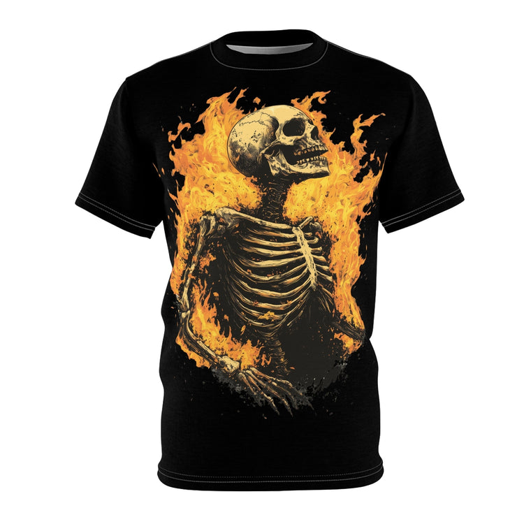 Unique Skeleton Rib Cage Graphic Shirt - Bold & Stylish