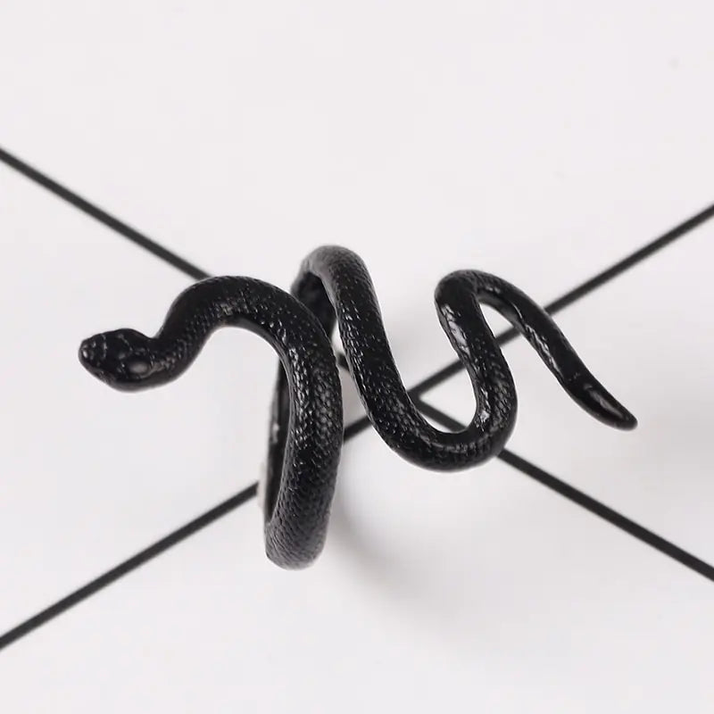 Punk Goth Snake Ring - Yurei Works