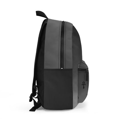 Timeless Simplicity: Ankh Pattern Backpack - Yurei Works