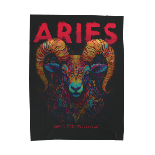 Fiery Comfort: Aries Energy Blanket - Yurei Works