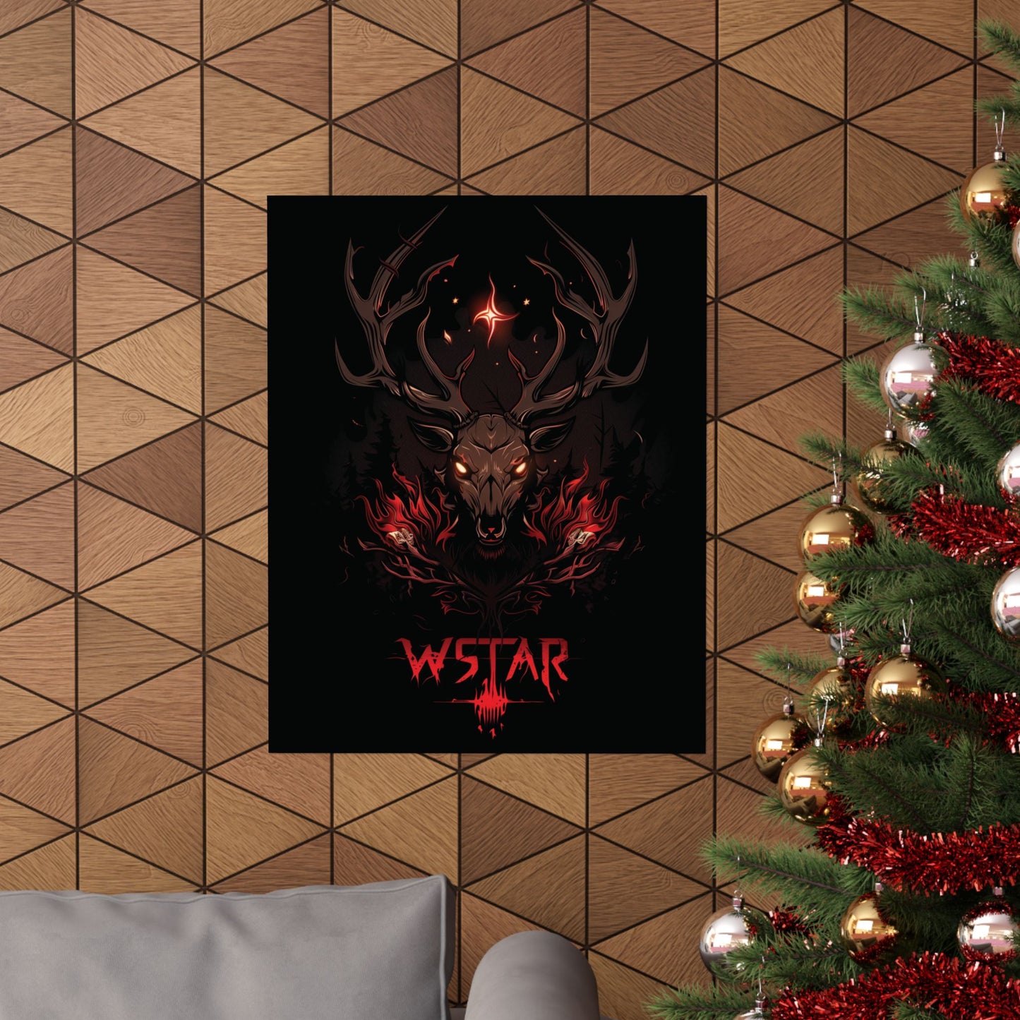 WSTAR Evil Deer Poster - Yurei Works