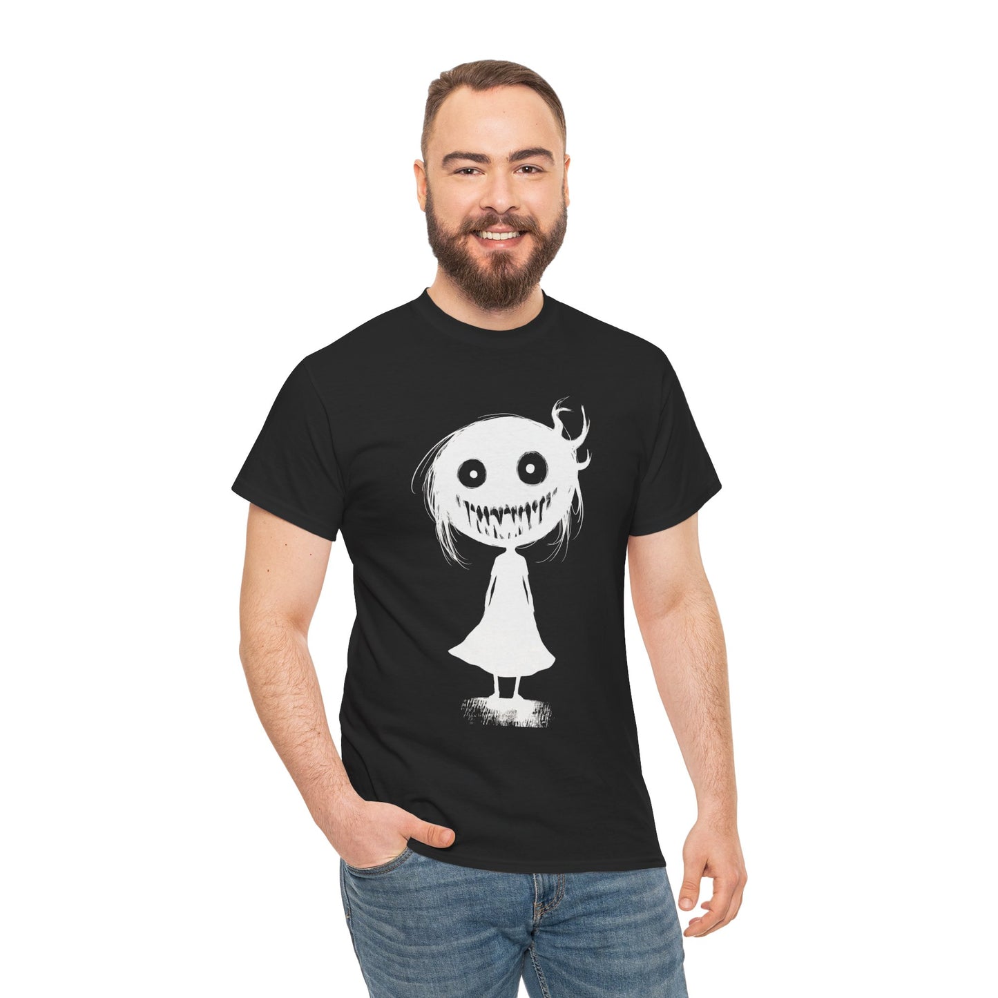 Creepy Cute Ghost Girl Tee