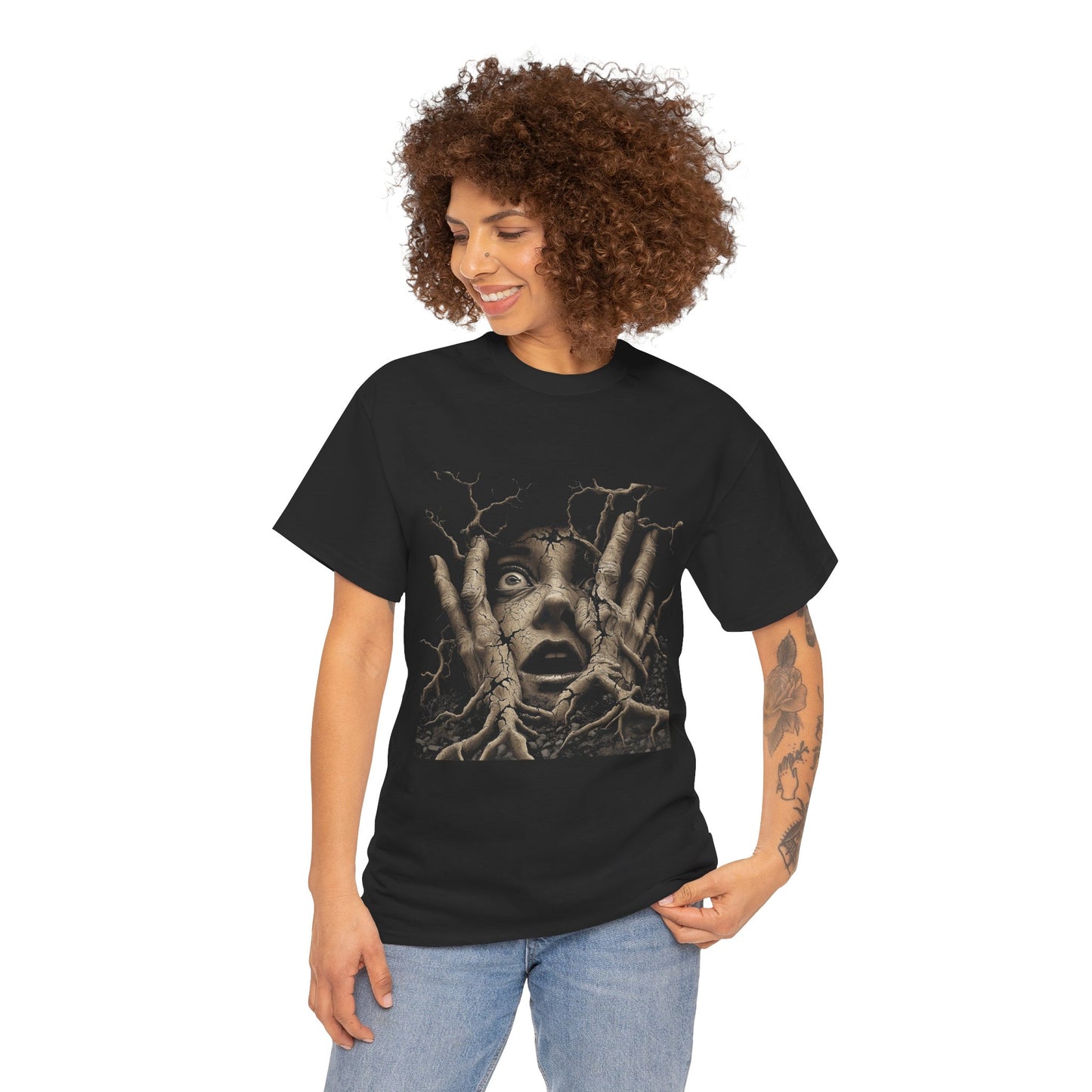 Rooted Horror: Forest Phantom Tee