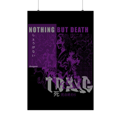 Nothing But Death Poster - Yurei Works