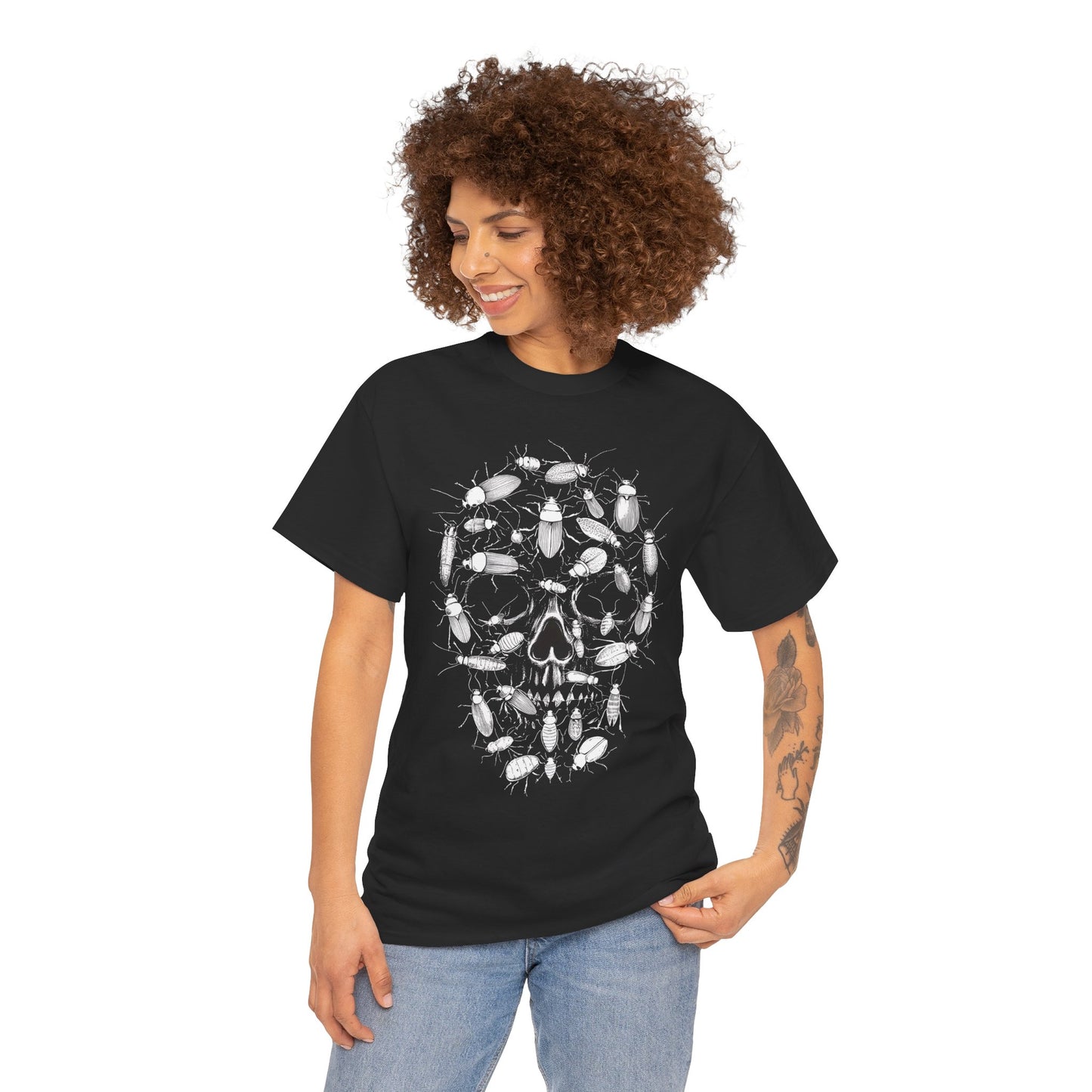 Infested Skull: Insect Horror Tee