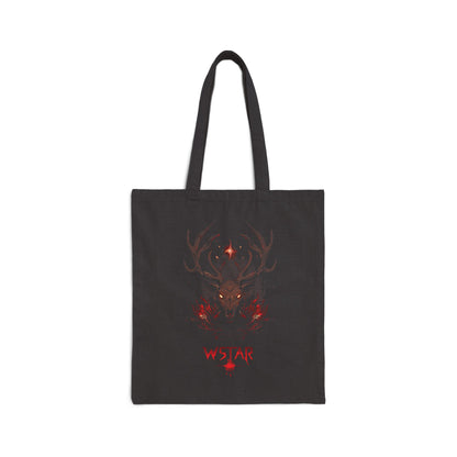 WSTAR Gothic Deer Skull Tote Bag - Yurei Works