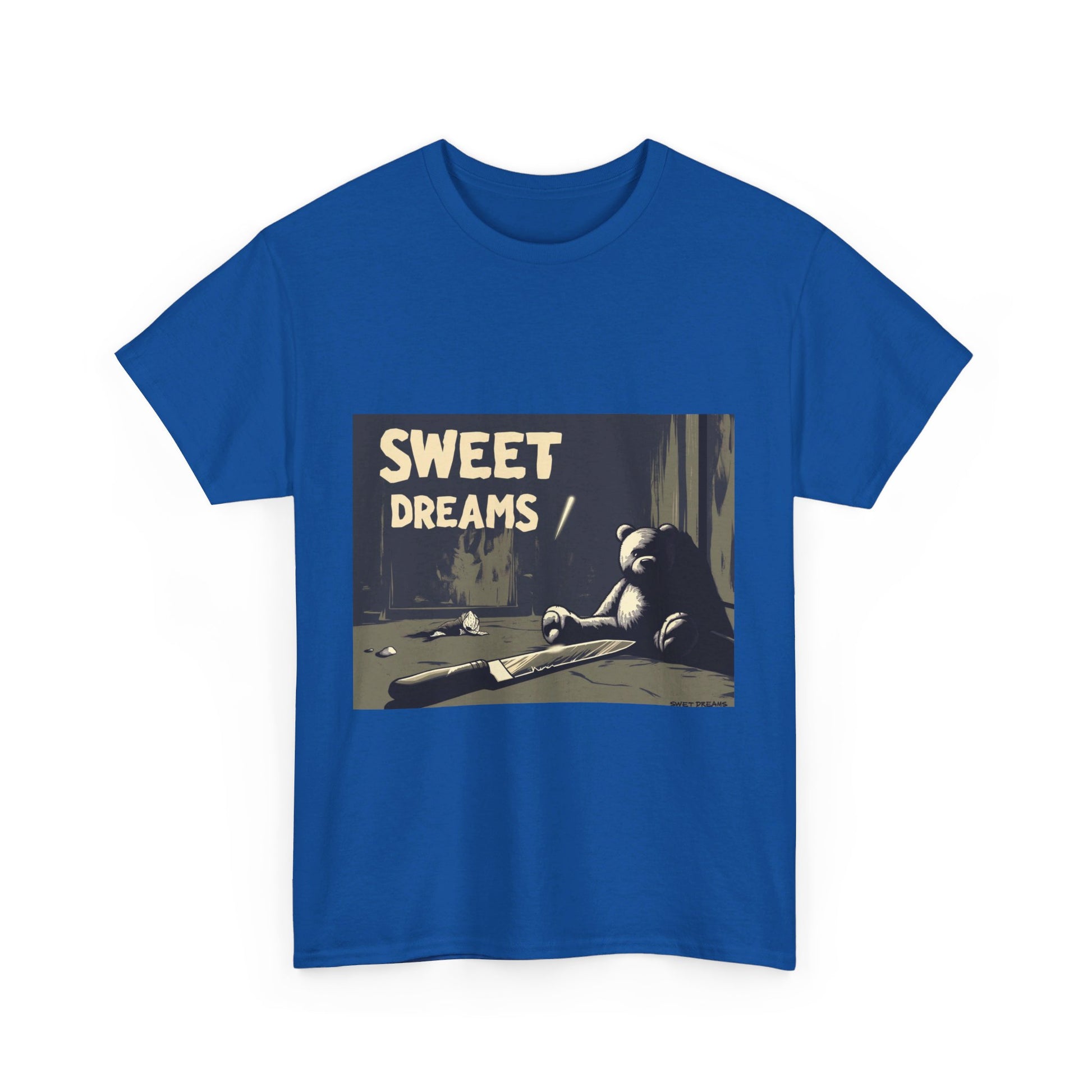 Sweet Dreams Teddy Bear Tee – Dark Vector Art - Yurei Works