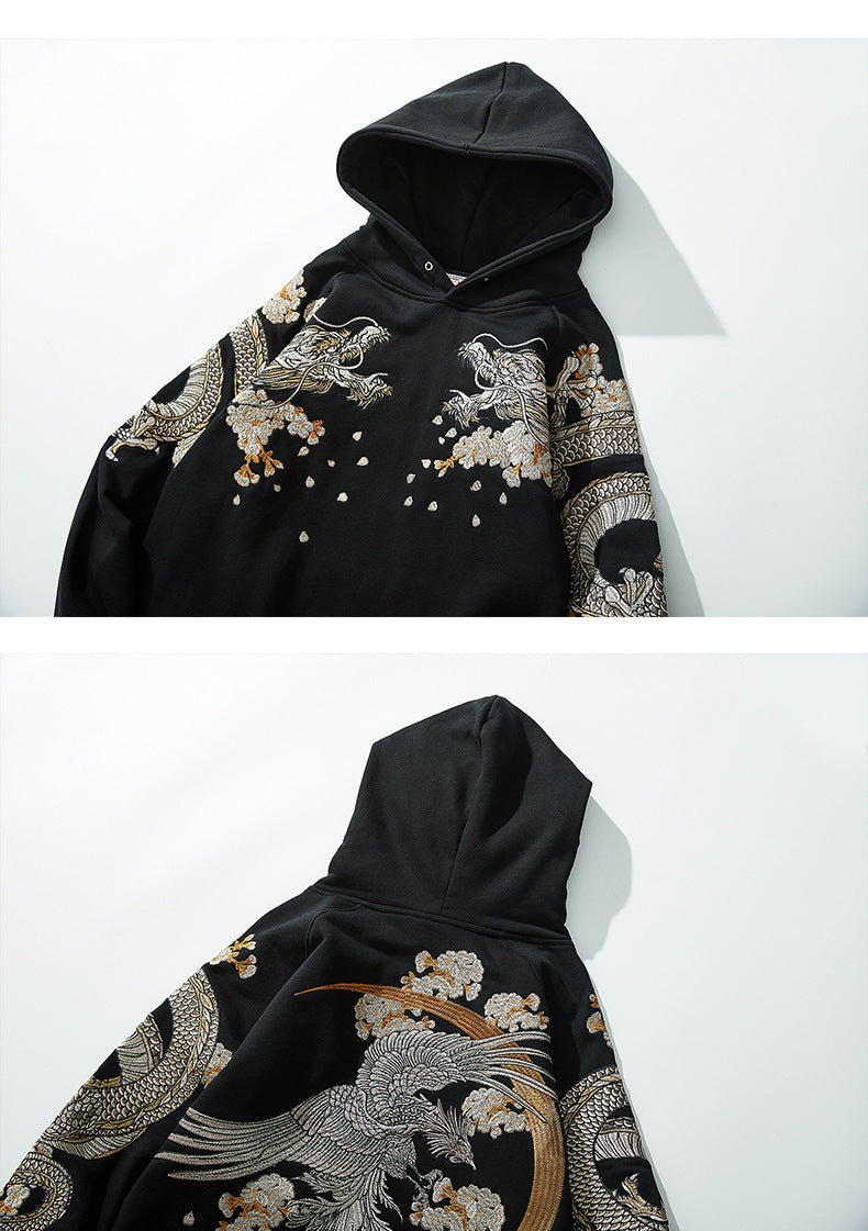 Black Dragon Hoodie - Yurei Works