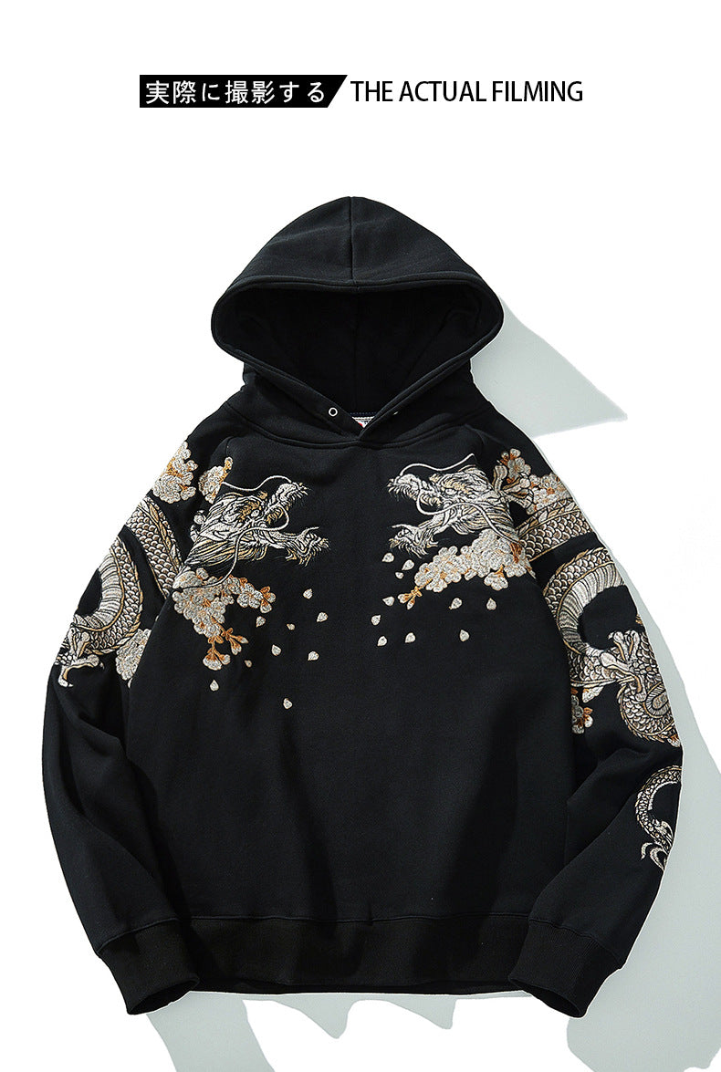 Black Dragon Hoodie - Yurei Works