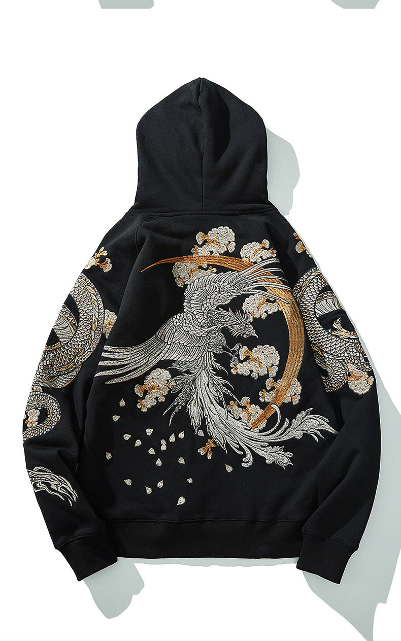 Black Dragon Hoodie - Yurei Works