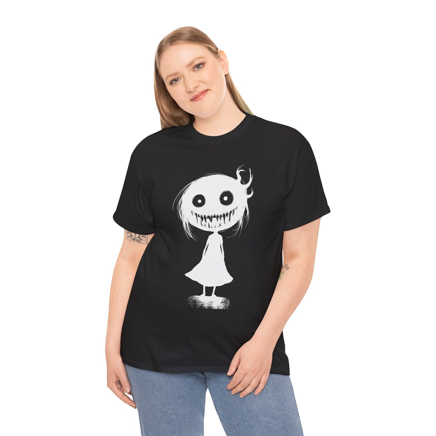 Creepy Cute Ghost Girl Tee