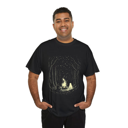 Ghostly Campfire: Forest Spirits Tee