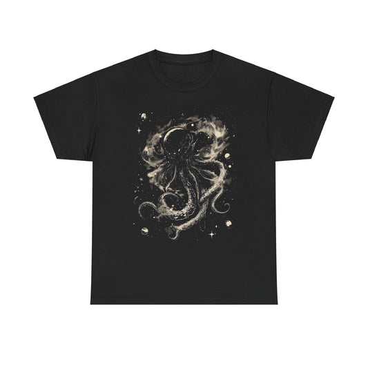 Galactic Abyss: Cosmic Octopus Tee