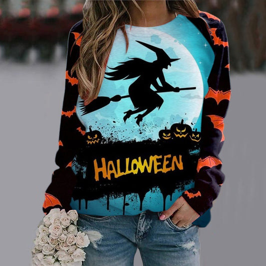 Halloween Cartoon Sweatshirt - Yurei Works