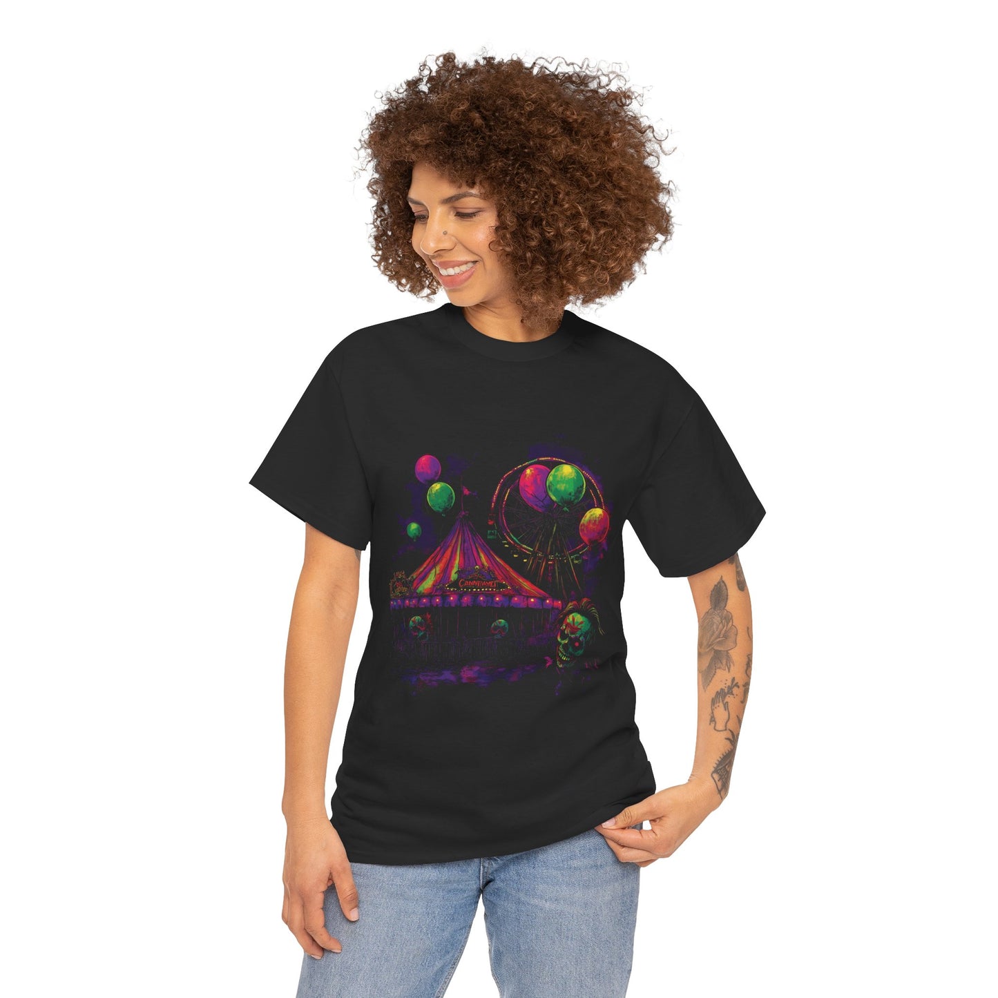 Haunted Carnival: Night of Neon Terrors Tee