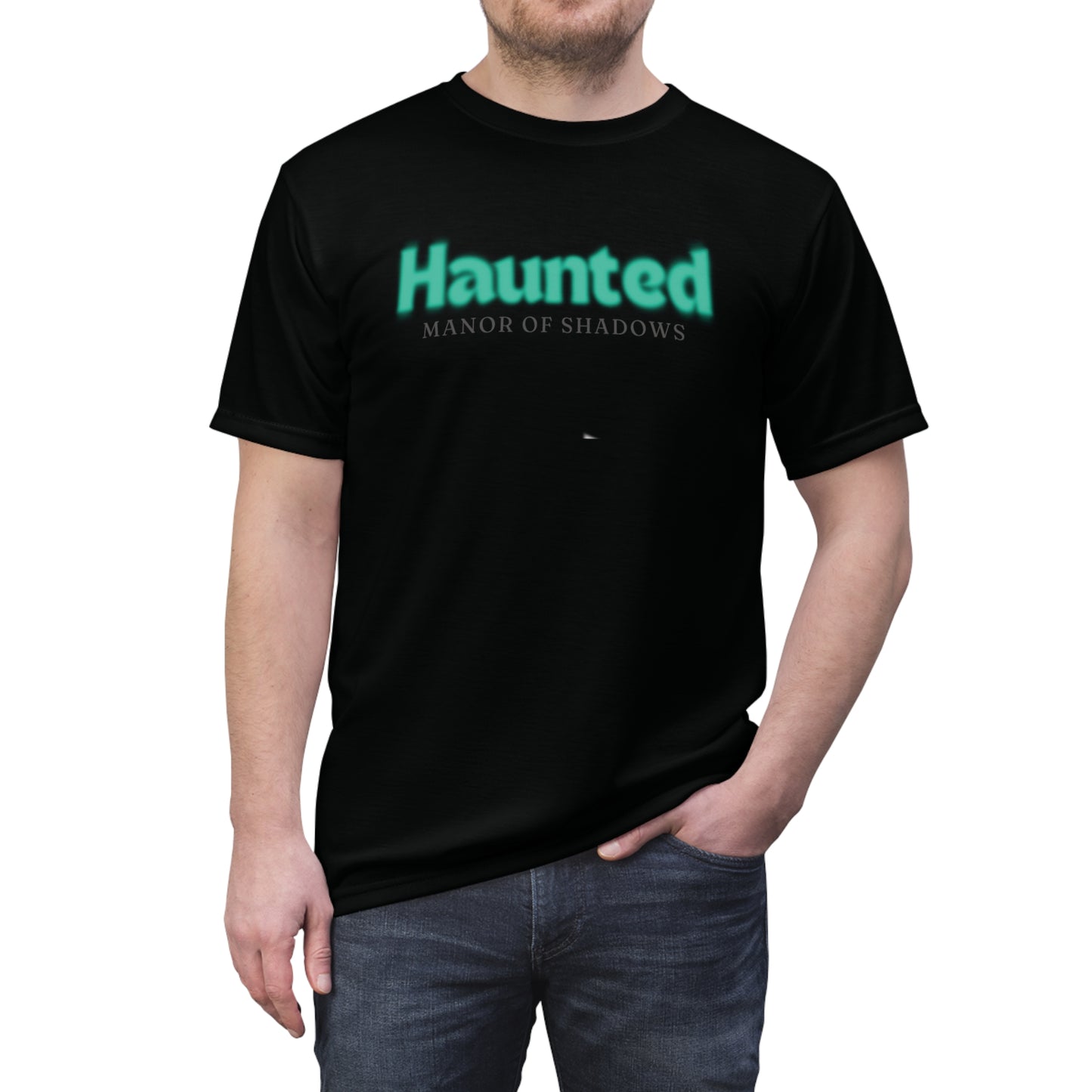 Haunted Mansion - Graphic Back Printed Unisex  T-Shirt - Yurei Works