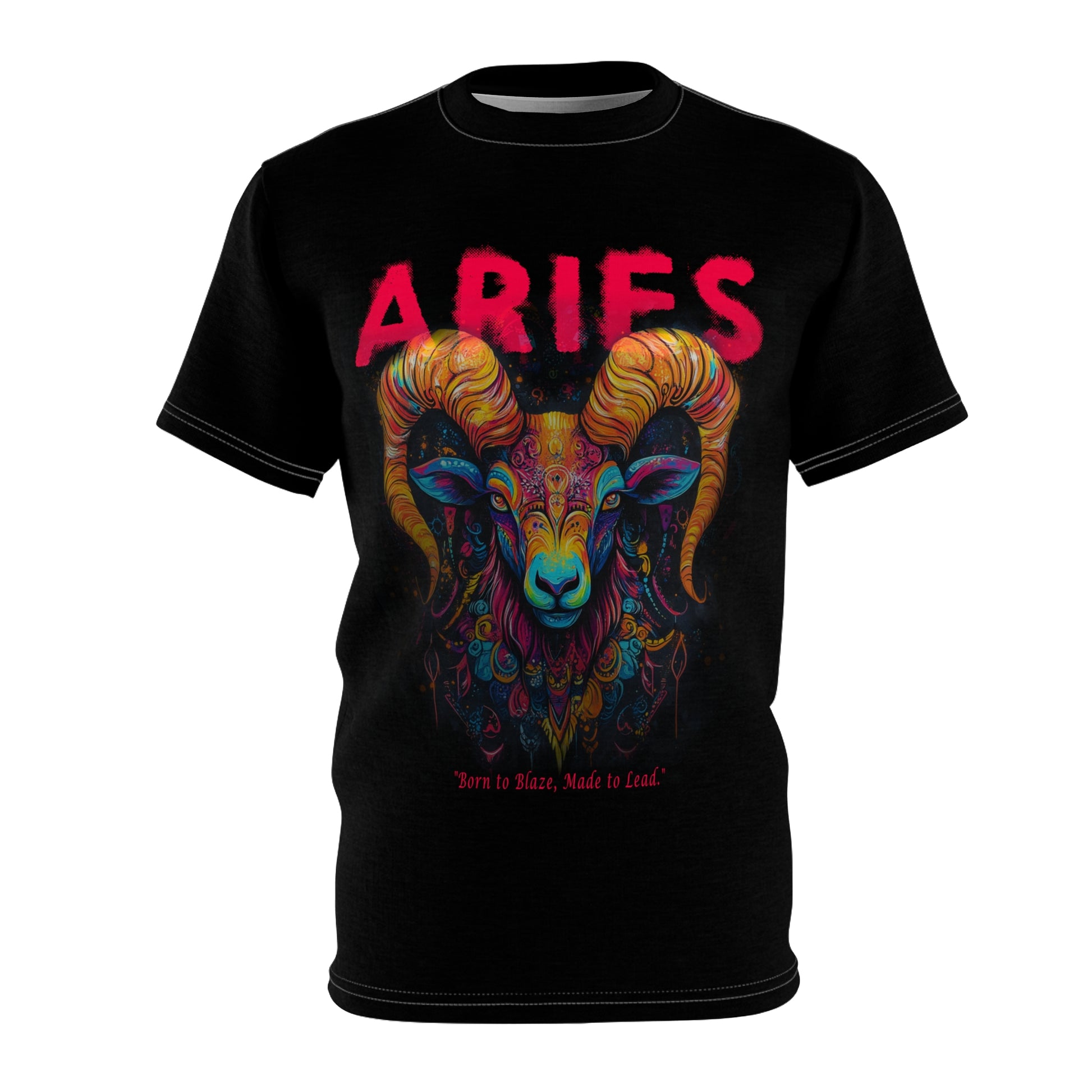 Rainbow Aries Goat Tee - Yurei Works