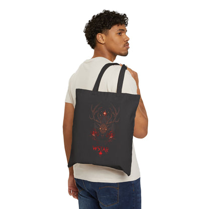 WSTAR Gothic Deer Skull Tote Bag - Yurei Works