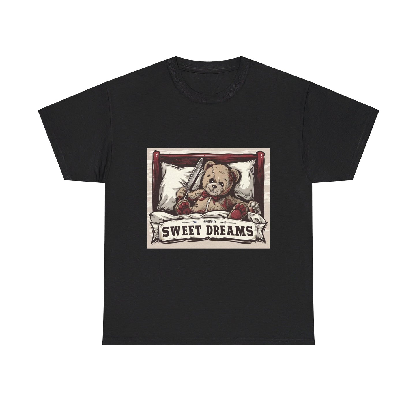 Sweet Dreams Teddy Bear Tee – Vintage Style - Yurei Works