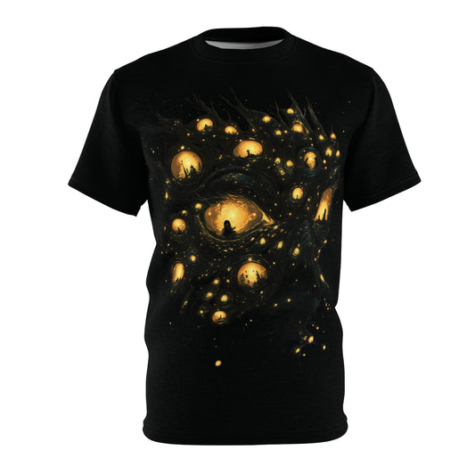 Eye of the Infinite - Firefly Dreamscape T-Shirt - Yurei Works