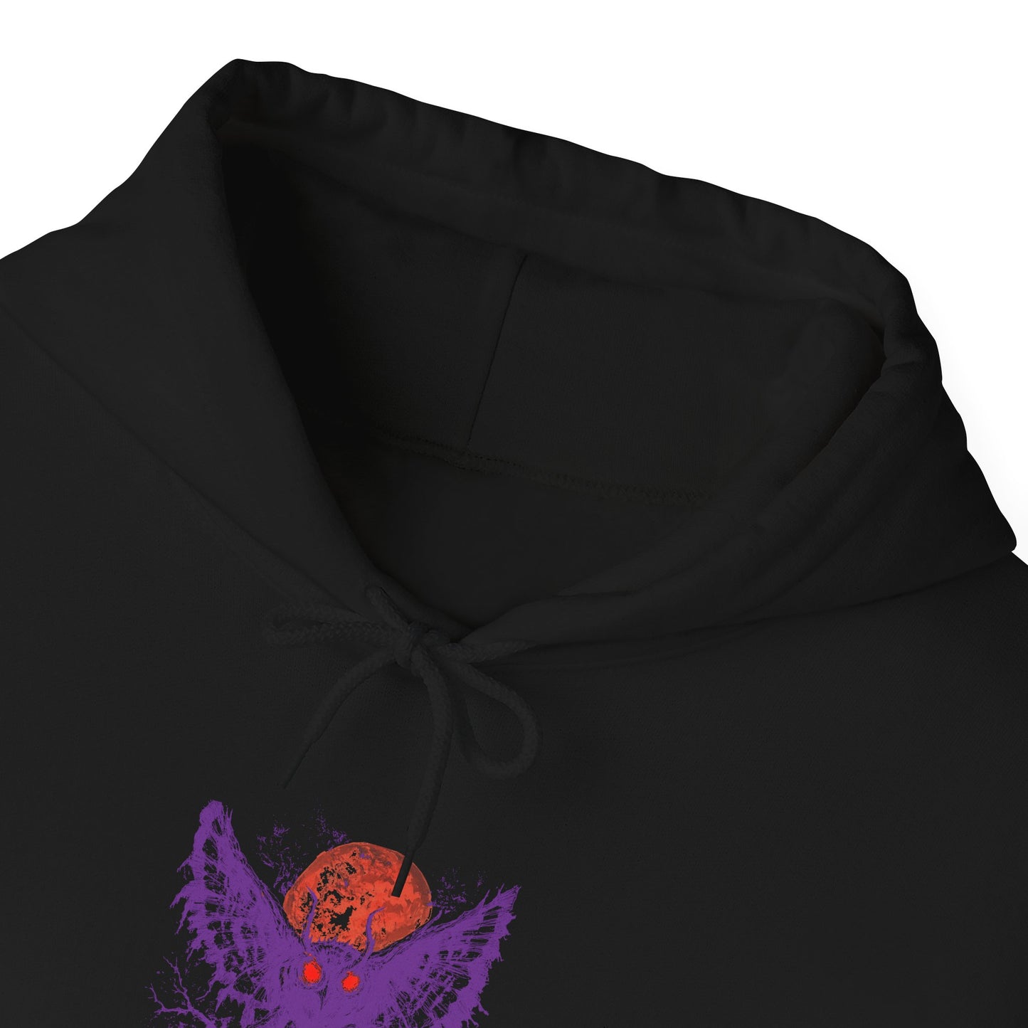 Enigmatic Mothman Hoodie - Yurei Works