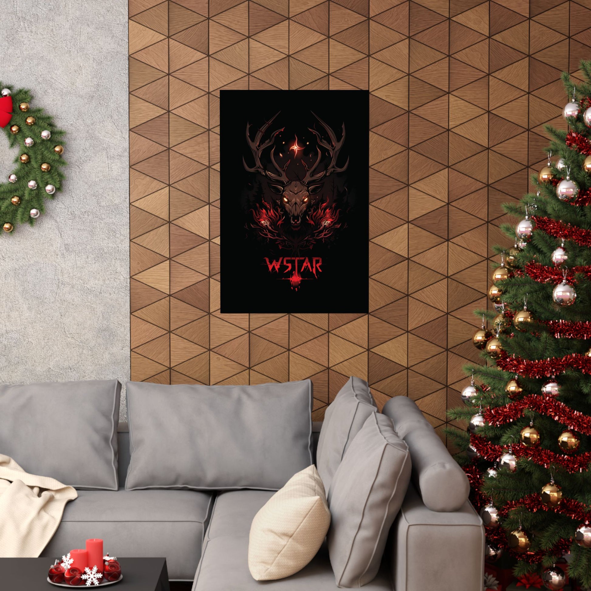 WSTAR Evil Deer Poster - Yurei Works