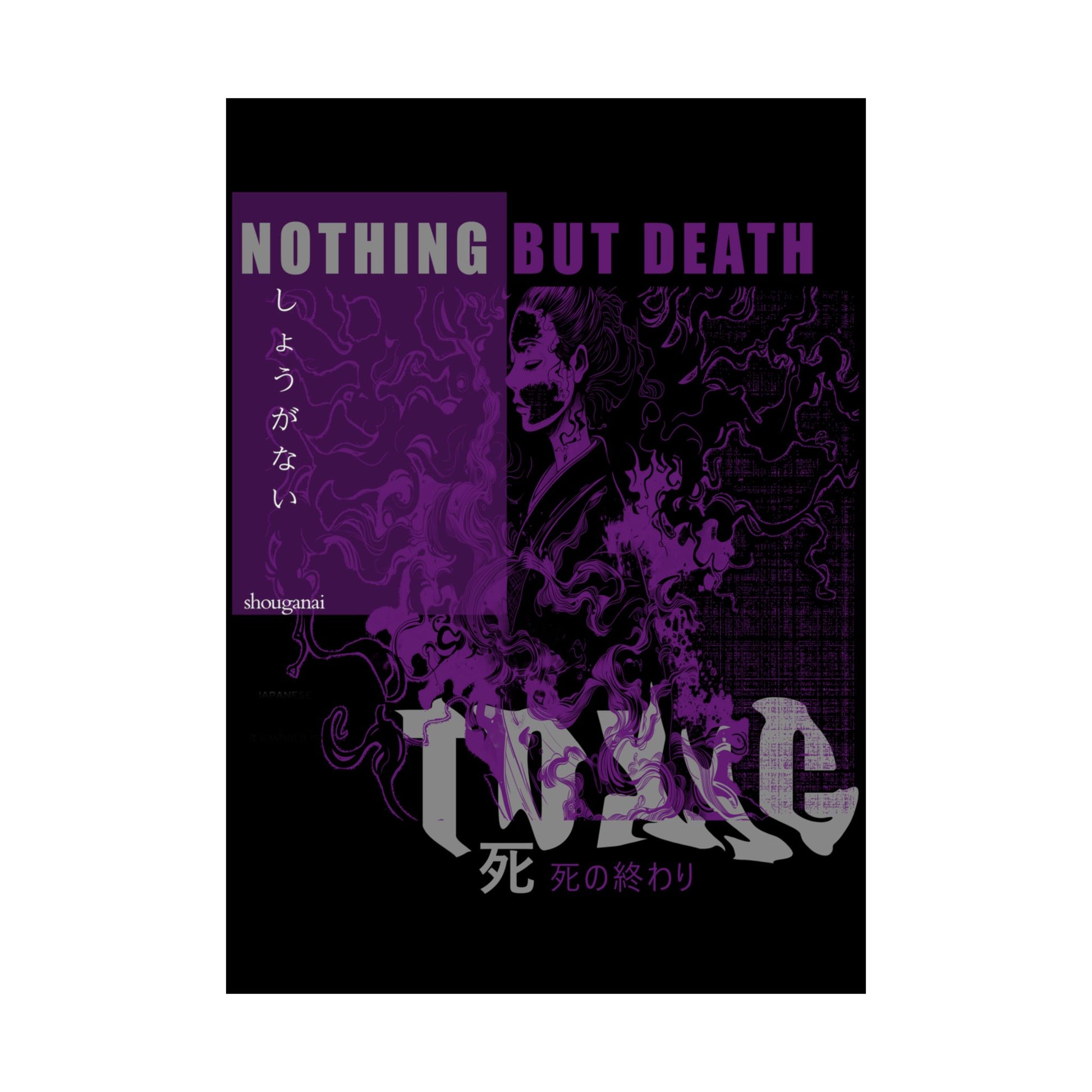 Nothing But Death Poster - Yurei Works