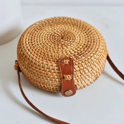 Straw Shoulder Bag - Yurei Works