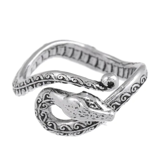 Punk Goth Snake Ring - Yurei Works