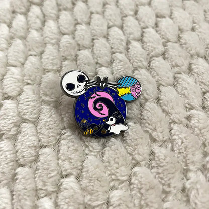 Enamel Pin Halloween Brooch - Yurei Works