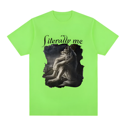 Green Wolf Meme Tee 