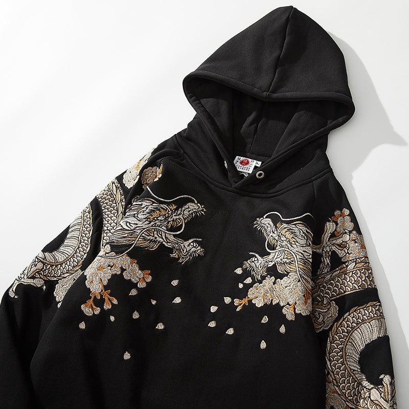 Black Dragon Hoodie - Yurei Works