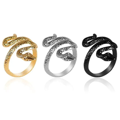 Punk Goth Snake Ring - Yurei Works