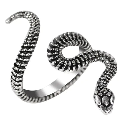 Punk Goth Snake Ring - Yurei Works