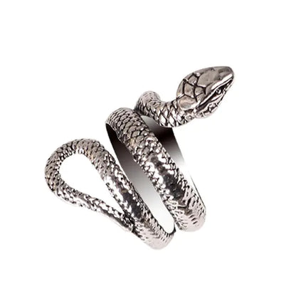 Punk Goth Snake Ring - Yurei Works