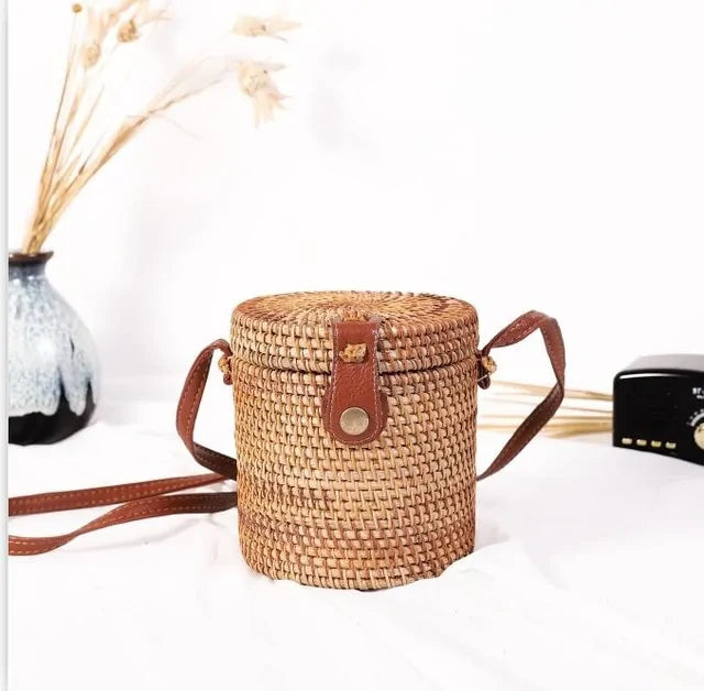 Straw Shoulder Bag - Yurei Works