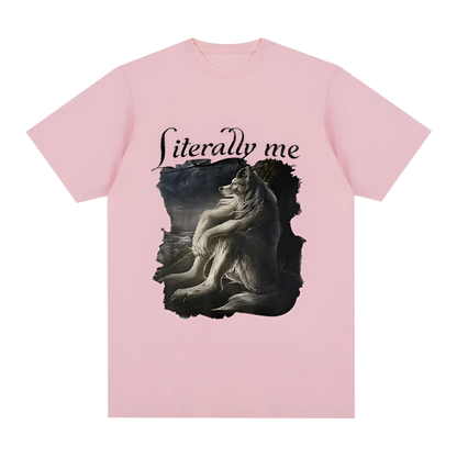 Pink Wolf Meme Tee