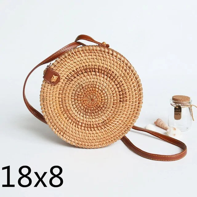 Straw Shoulder Bag - Yurei Works