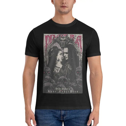 Timeless Dracula Men's Cotton Tee - Yurei Works