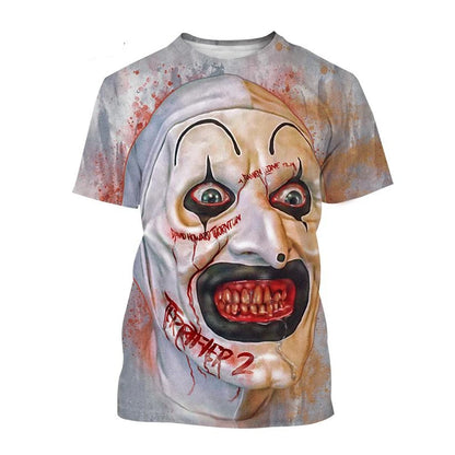 Premium Terrifier Clown Horror T-Shits