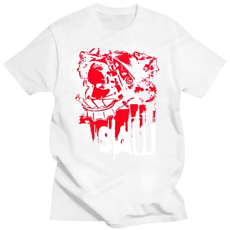 White Saw Horror Tee