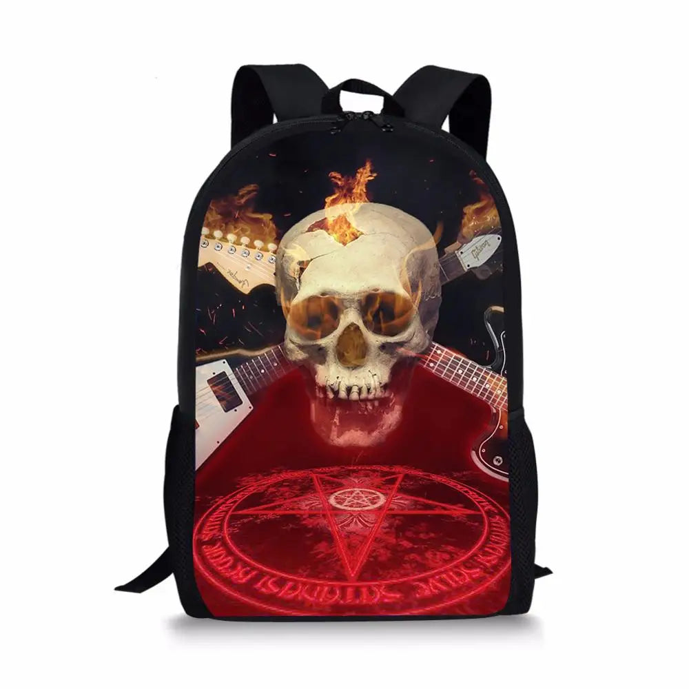 Cool Skull Backpack - Yurei Works