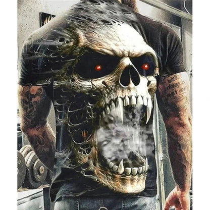 Skull Streetwear Tee Shirt