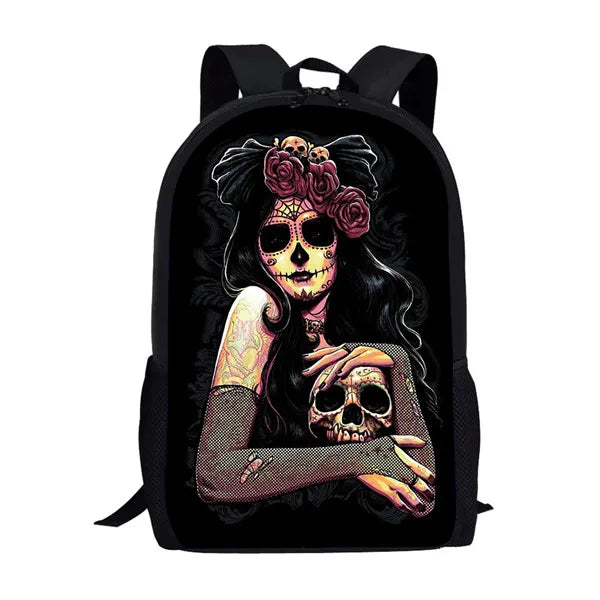 Cool Skull Backpack - Yurei Works