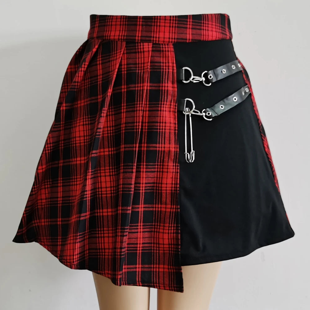 Pleated Mini Skirt - Yurei Works