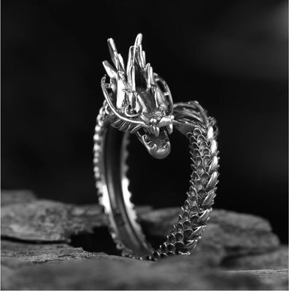 Vintage Dragon Ring - Yurei Works