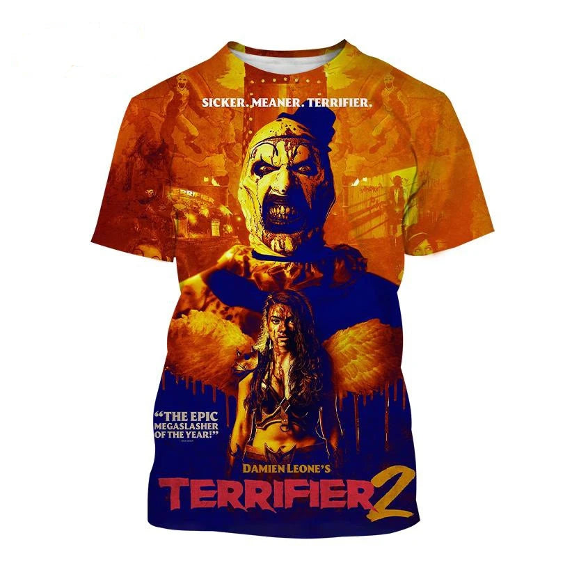 Premium Terrifier Clown Horror T-Shits