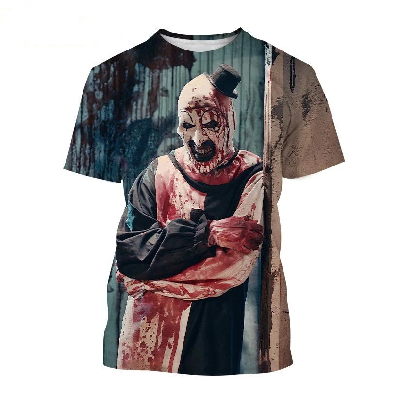 Premium Terrifier Clown Horror T-Shits