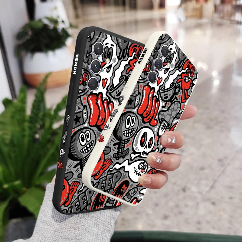 Ghost Skull Galaxy Case - Yurei Works